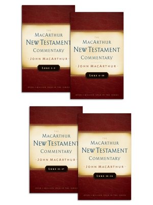 cover image of Luke 1-24 MacArthur New Testament Commentary Set